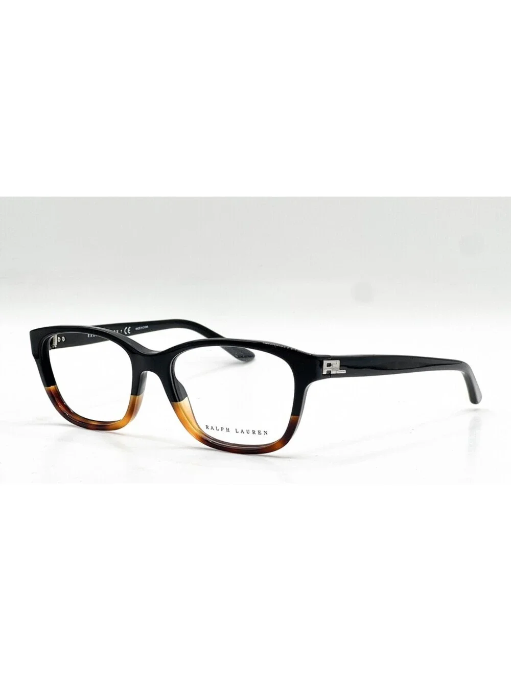 Ralph Lauren RL 6140 5581 Black Gradient Havana Eyeglass Frames 52-17-140
